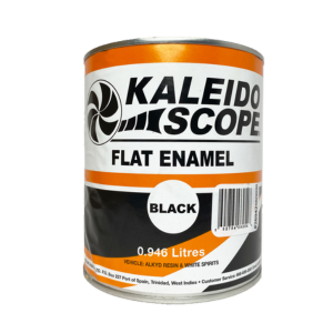 Kaleidoscope Flat Enamel Black
